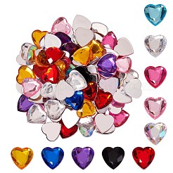 300 pz 10 colori imitazione taiwan strass acrilico cabochon&nbsp;sgGACR-SZ0001-09