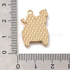 クリスマステーマ合金エナメルペンダント  ジンジャーブレッドマンのチャーム  ライトゴールド  車  22.5x16x2mm  穴：1.6mm&nbsp;LS-ENAM-Q509-02KCG-15