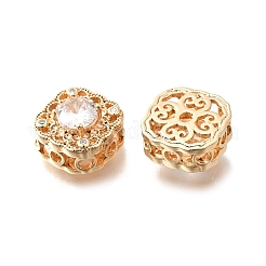 Латунные стеклянные бусины KK-M318-38G-02