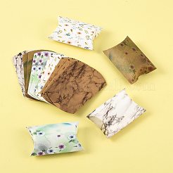 30 шт. 6 стильных подарочных коробок с бумажными подушками с печатью&nbsp;CON-FS0001-20