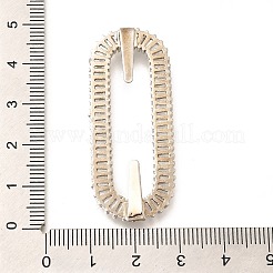 Латунные овальные брошки из кубического циркония KK-M312-29P