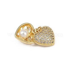 Латунные микро проложить кубического циркония подвески&nbsp;KK-S528-09G