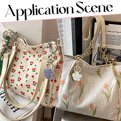 18 шт. 3-х стильные застежки из сплава для брелка&nbsp;KEYC-SP0001-49C