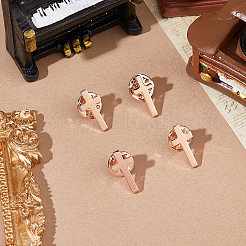 4 шт. латунные булавки для лацканов одежды рюкзака&nbsp;JEWB-FH0002-42