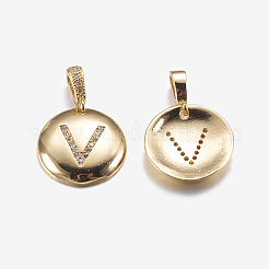 Латунные подвески KK-K194-V-G-RS