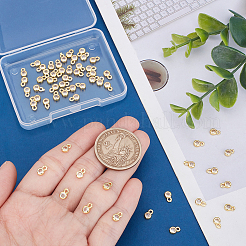 60шт латунные подвески из кубического циркония с микро-паве&nbsp;KK-UN0006-83G