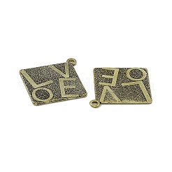 Pendente in lega stile tibetano&nbsp;LS-PALLOY-D014-18AB