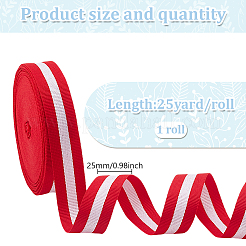 25 ярд полиэстеровых полосатых лент&nbsp;OCOR-GO0001-29D