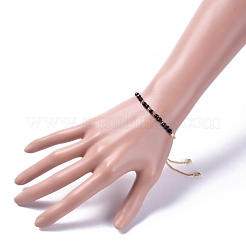 Регулируемые браслеты-слайдеры из натурального камня&nbsp;BJEW-JB04929