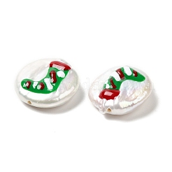 Бусины из натурального жемчуга кеши в стиле барокко PEAR-G013-01B