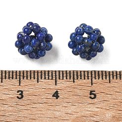 Natürliche Lapislazuli gewebt Perlen&nbsp;GG-CBA2E9C-C02-02