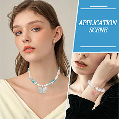 400 шт. тибетские литые трубчатые дужки-рондель&nbsp;TIBE-SC0009-42AS