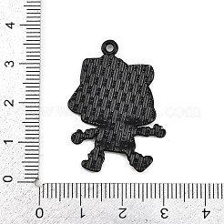 Подвески из сплава хэллоуина с эмалью ENAM-P259-01I-EB