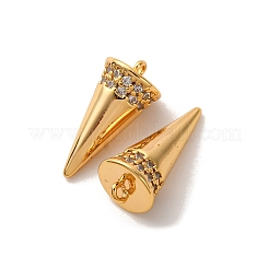 Латунные микро проложить кубического циркония подвески&nbsp;KK-K382-56G