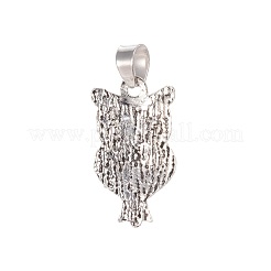 Старинное серебро покрытием сплава подвески ALRI-L046-H01-AS