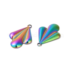 Ionenplattierung (IP) 304 Edelstahlanhänger&nbsp;STAS-L268-003MC