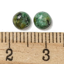 天然アフリカ産ターコイズ（ジャスパー）カボション  半円  5x2.5mm&nbsp;G-Q173-01B-05