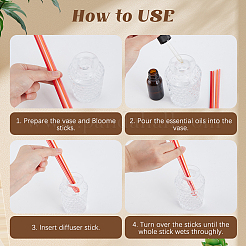 150 шт. сменные палочки для диффузора из волокна 5 цветов&nbsp;DIY-CP0010-77B