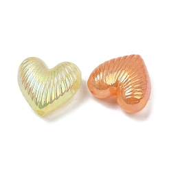 Светящиеся и УФ-покрытые непрозрачные акриловые бусины&nbsp;OACR-B031-24