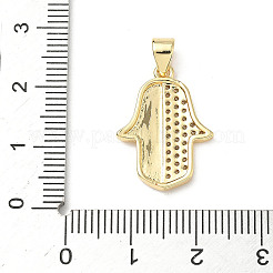 Латунные микро проложить кубического циркония подвески KK-D426-15G