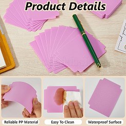 Separador de cartas de juego de mesa de plástico&nbsp;FIND-CP0002-76A-05