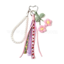 Подвесные украшения из шерстяной пряжи&nbsp;HJEW-JM04331-03