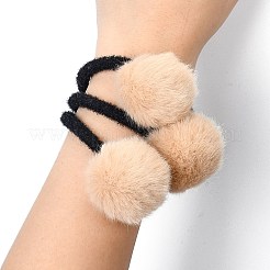 Аксессуары для волос из искусственной шерсти девушки OHAR-S190-17F