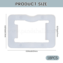 18 шт. нейлоновая крышка американского конвертера розетки&nbsp;AJEW-CN0003-75