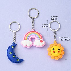 Подвесной брелок из пвх KEYC-YW0001-11