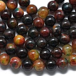 Натуральный Malaysia нефритовые бусы пряди&nbsp;G-L645-A01-10mm-04