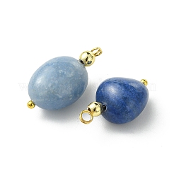 Anhänger aus natürlichem blauem Aventurin (gefärbt und erhitzt)&nbsp;PALLOY-JF05381