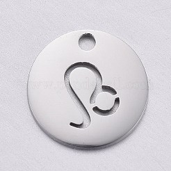 Anlaufgeschützte Anhänger aus 304 Edelstahl&nbsp;LS-STAS-F246-01A