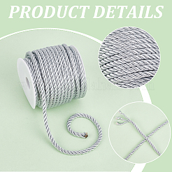 3-слойный витой шнур из полиэстера&nbsp;OCOR-WH0071-038F