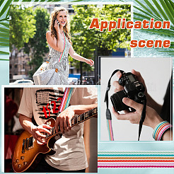 10 ярд поликоттоновой ленты с полосатым узором&nbsp;OCOR-ME0001-30