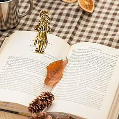 Зажим для закладки в форме руки из сплава&nbsp;AJEW-CP0006-94A-AG