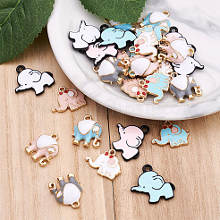 Подвески из сплава эмали 36шт 9 стиля&nbsp;ENAM-PJ0001-03