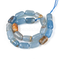 Нити из натурального голубого кальцита G-G980-53B