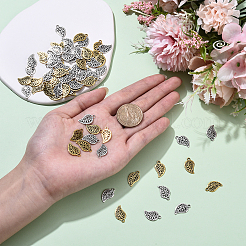 40 шт. 2 цвета подвески из сплава в тибетском стиле&nbsp;TIBEP-YW0002-11