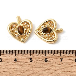 Природных тигровый глаз подвески&nbsp;KK-Z149-11G-02