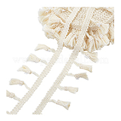 Хлопковая бахрома кружевная отделочная лента&nbsp;OCOR-WH0105-008C
