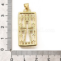 Стойки обшивки латунь микро проложить Циркон подвеску&nbsp;KK-L226-030G-03