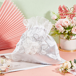 2 шт. свадебный маленький кошелек шелковые мешочки&nbsp;ABAG-CP0001-21