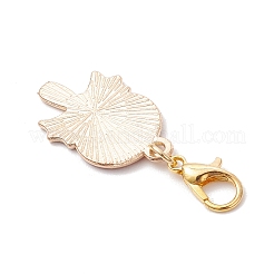 Украшения из эмалевого сплава для подвески на Хэллоуин&nbsp;HJEW-JM03648