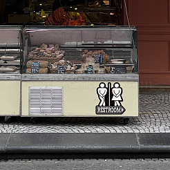 Старинный металлический оловянный знак&nbsp;AJEW-WH0409-058