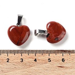 Природные красной яшмы подвески&nbsp;X-G-Q371-16