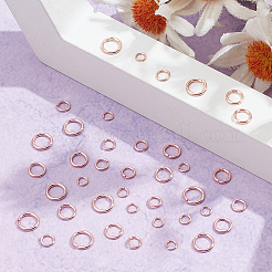 40 шт. 4 стиля латунных соединительных колец KK-LP0001-36