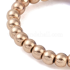 Набор колец из латуни с бисером в виде ромашки для подарка лучшему другу и атмосферы отпуска&nbsp;HZ5181