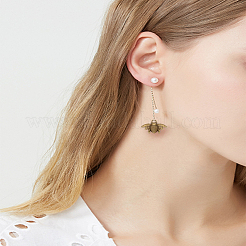 76 шт. подвески в виде пчелы из сплава в тибетском стиле&nbsp;FIND-LP0004-29