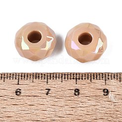 Perline europei acrilici opachi&nbsp;OACR-E033-23M
