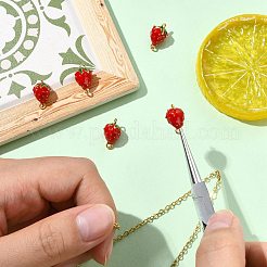 5 шт. латунные эмалевые соединители из огнеупорного кирпича&nbsp;KK-CJ0003-26B